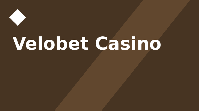 Velobet Casino logo